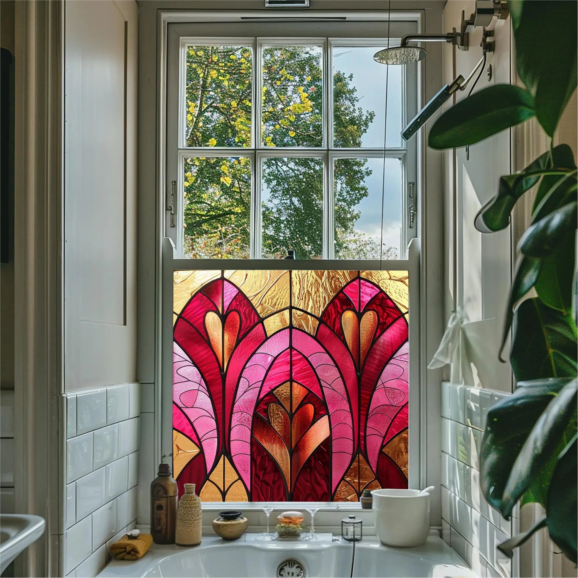 Novoli Stained Glass Privacy Window Film Creative Windows