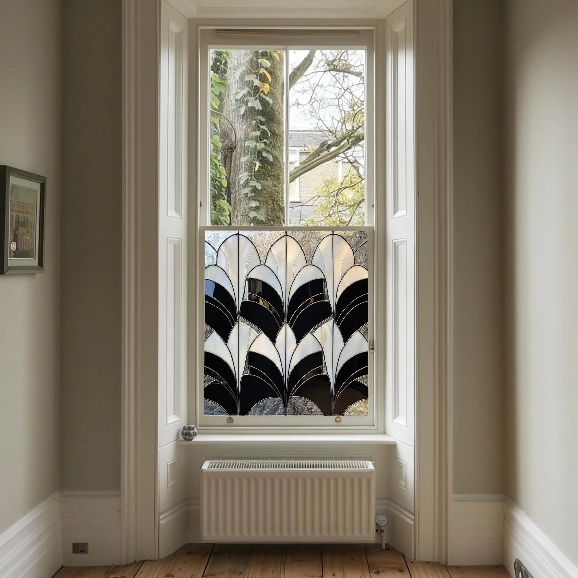 Tonara Stained Glass Privacy Window Sticker Creative Windows