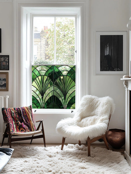 Izano Privacy Stained Glass Window Film Creative Windows