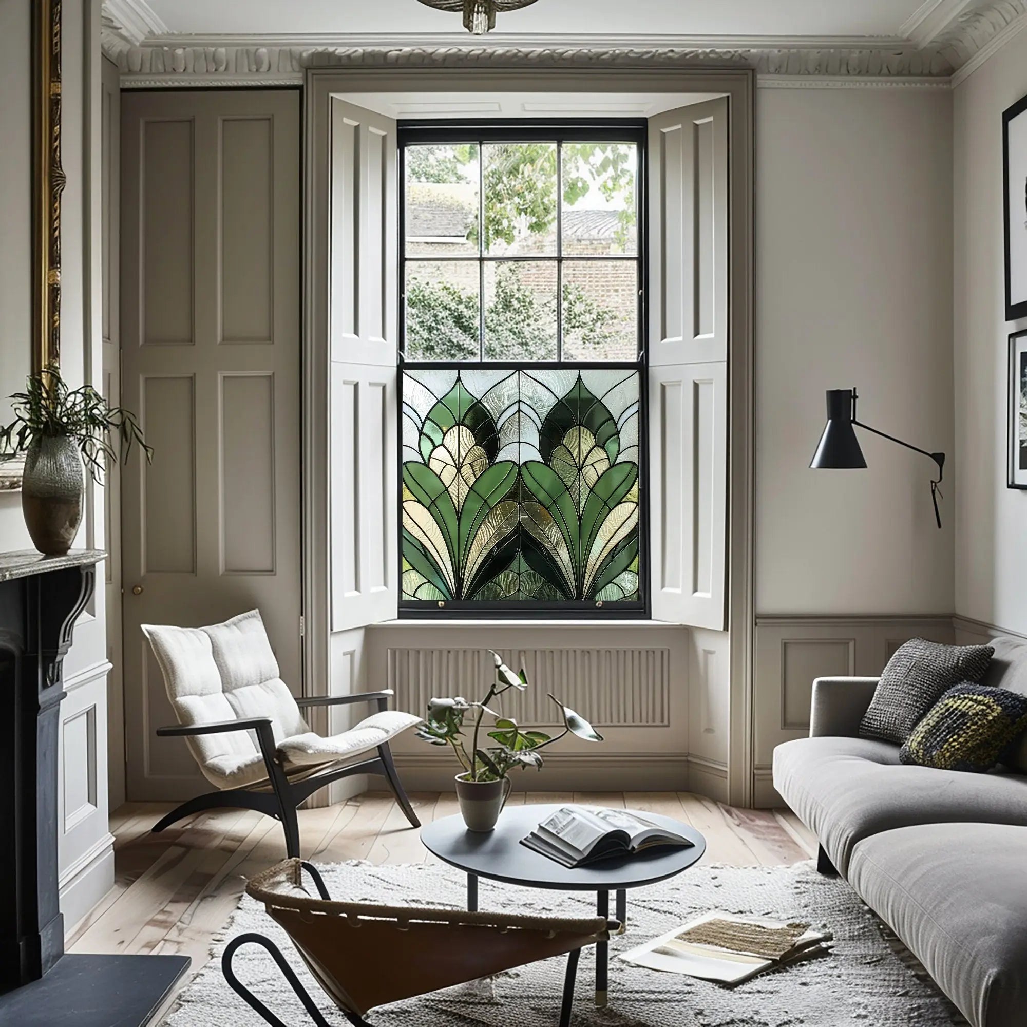 Vendrogno Stained Glass Window Film Creative Windows