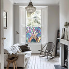 Merate Stained Glass Privacy Window Film Creative Windows