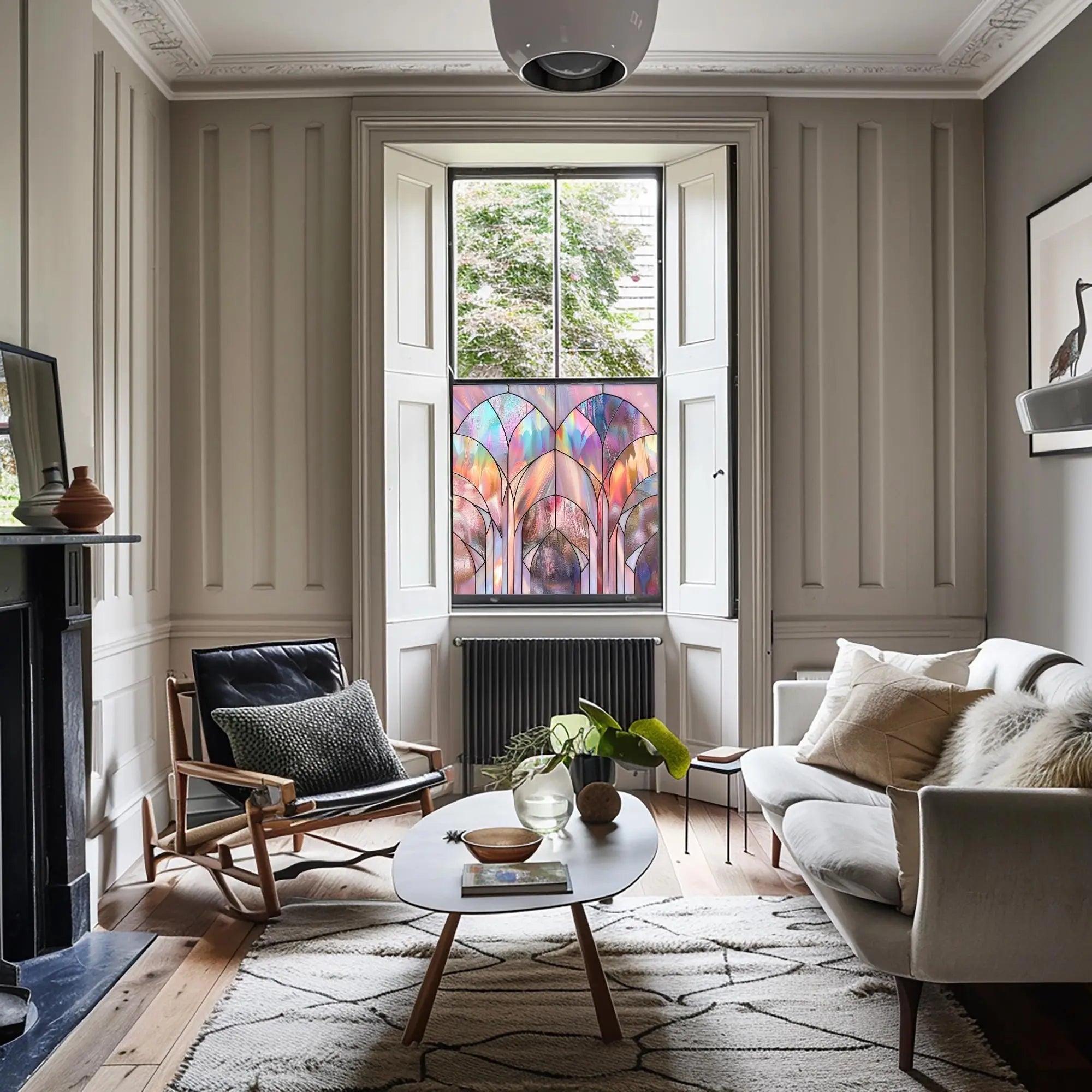 Azeglio Privacy Stained Glass Window Film Creative Windows