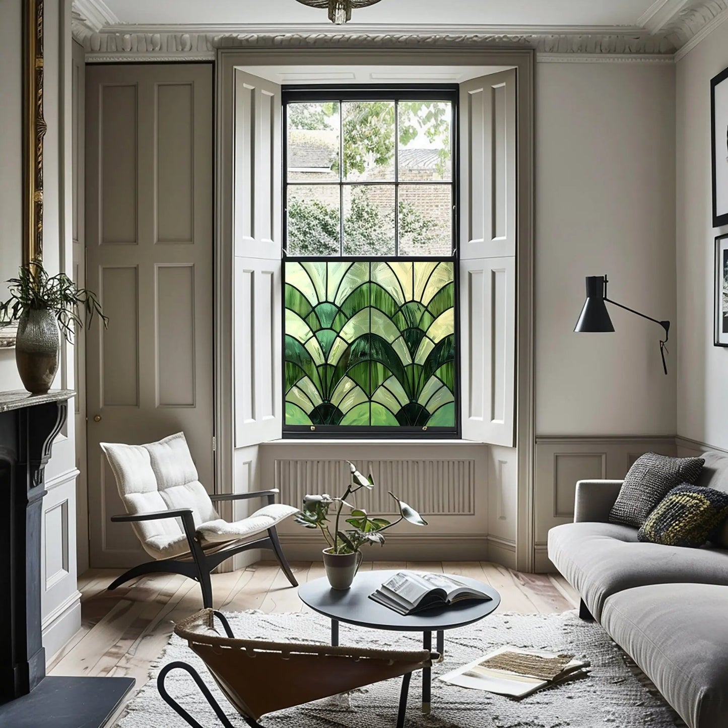 Algua Stained Glass Privacy Window Film Creative Windows