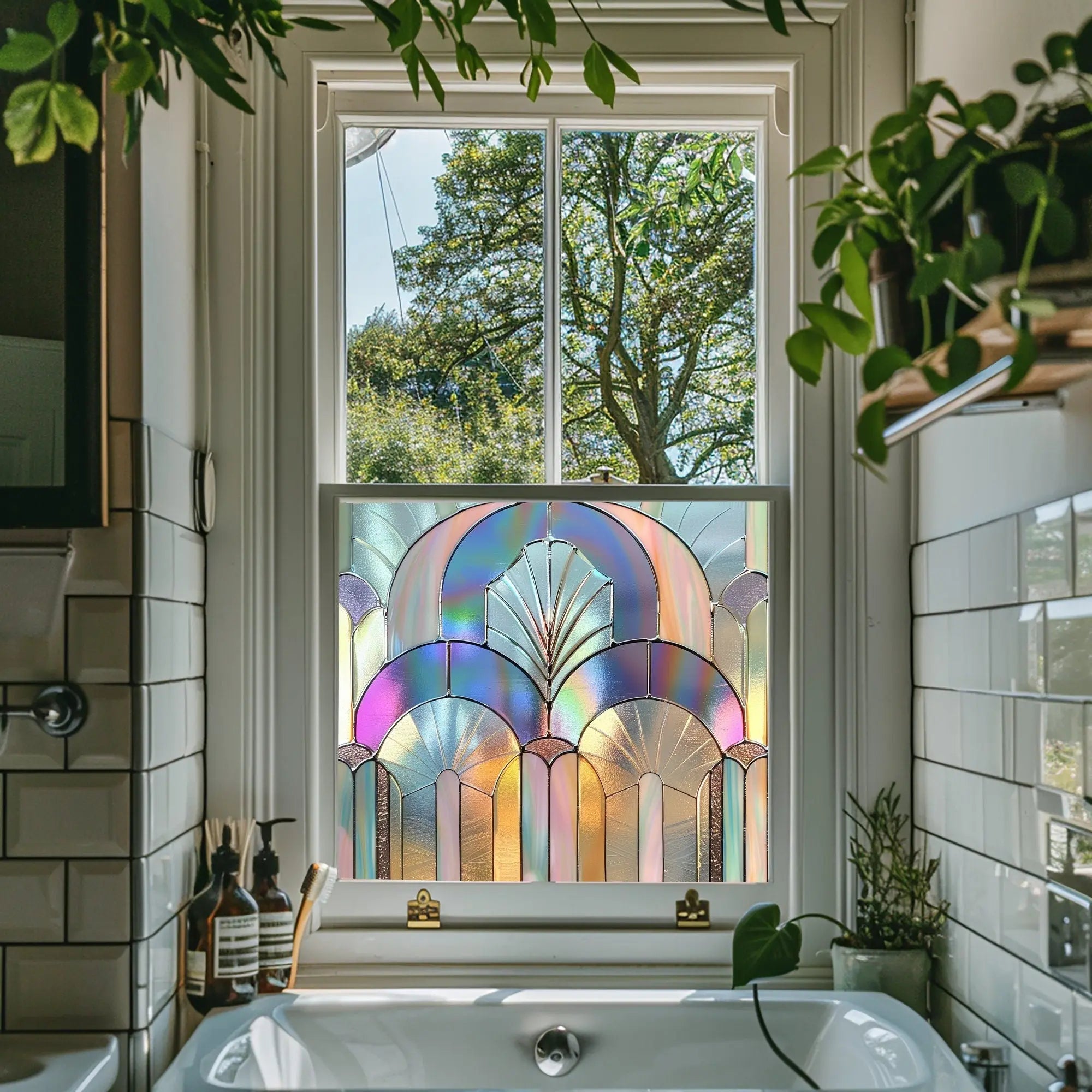 Zone Stained Glass Window Film Creative Windows