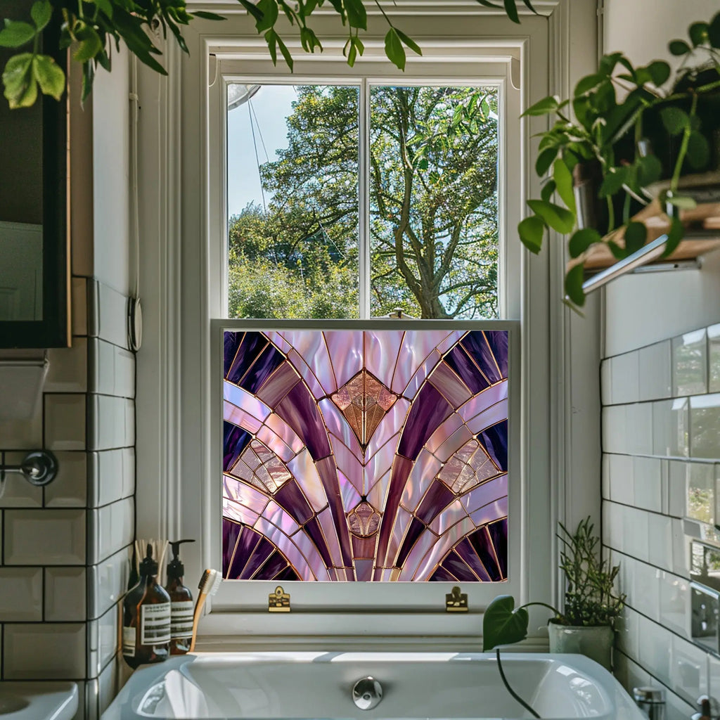 Velletri Stained Glass Privacy Window Film Creative Windows