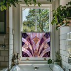 Velletri Stained Glass Privacy Window Film Creative Windows