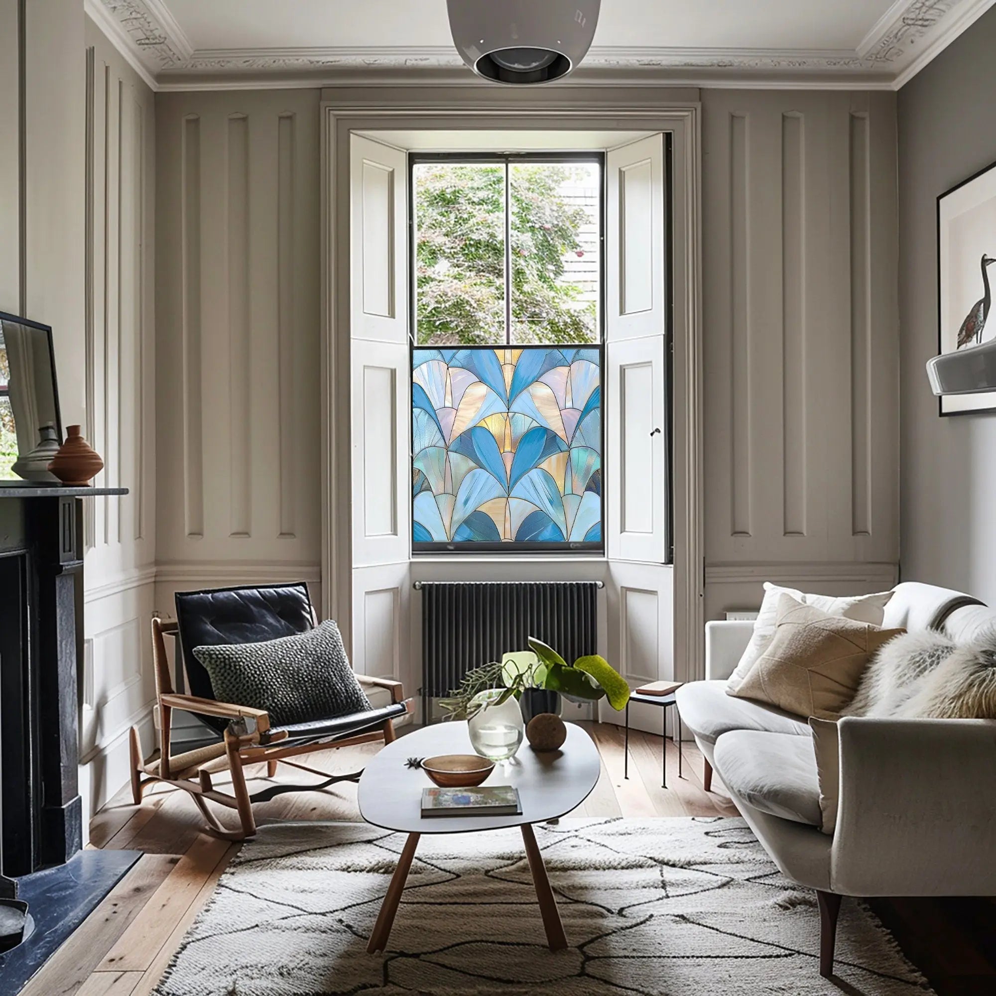 Arguello Privacy Stained Glass Window Film Creative Windows