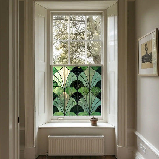 Seregno Green Stained Glass Window Film Creative Windows