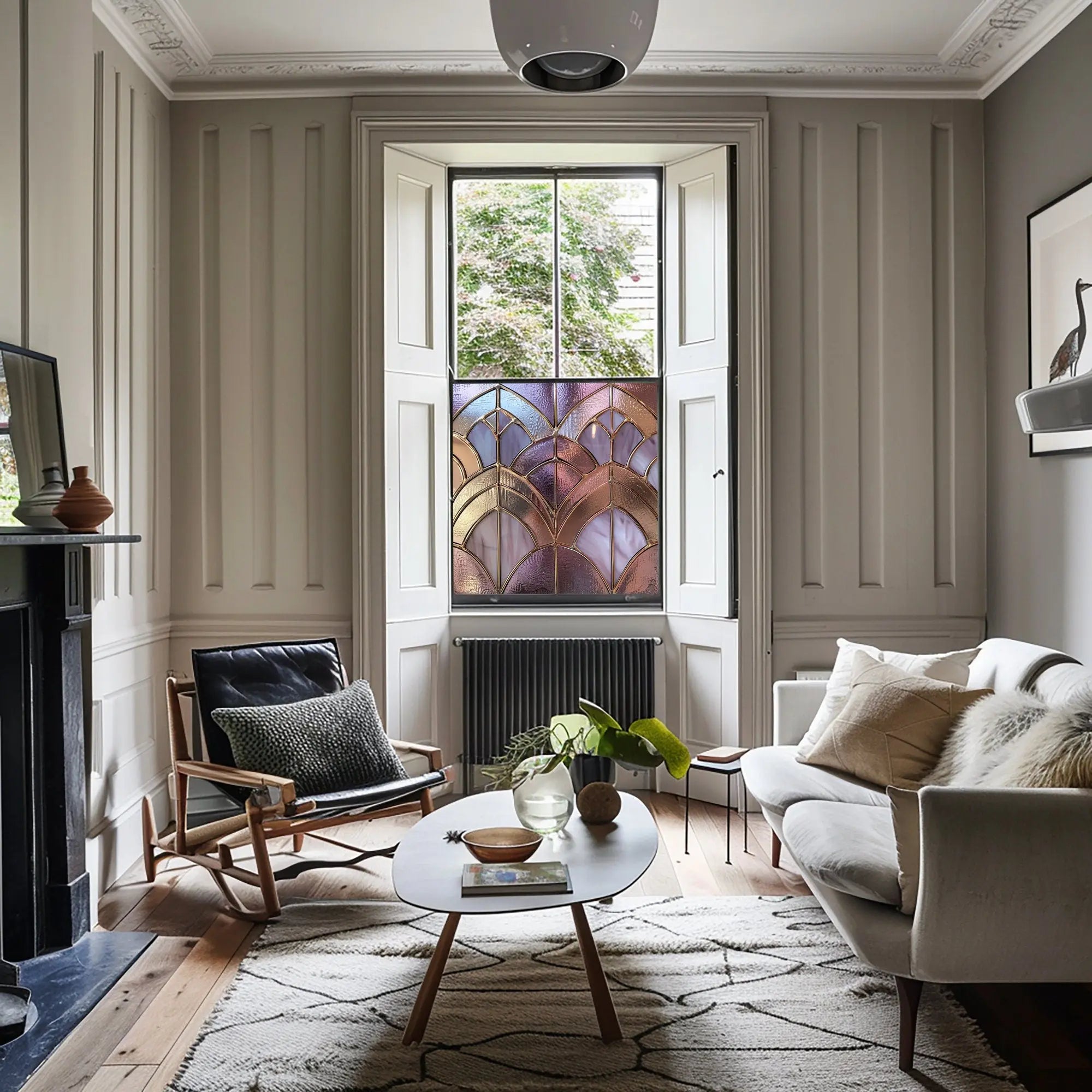 Zoagli Stained Glass Window Film Creative Windows