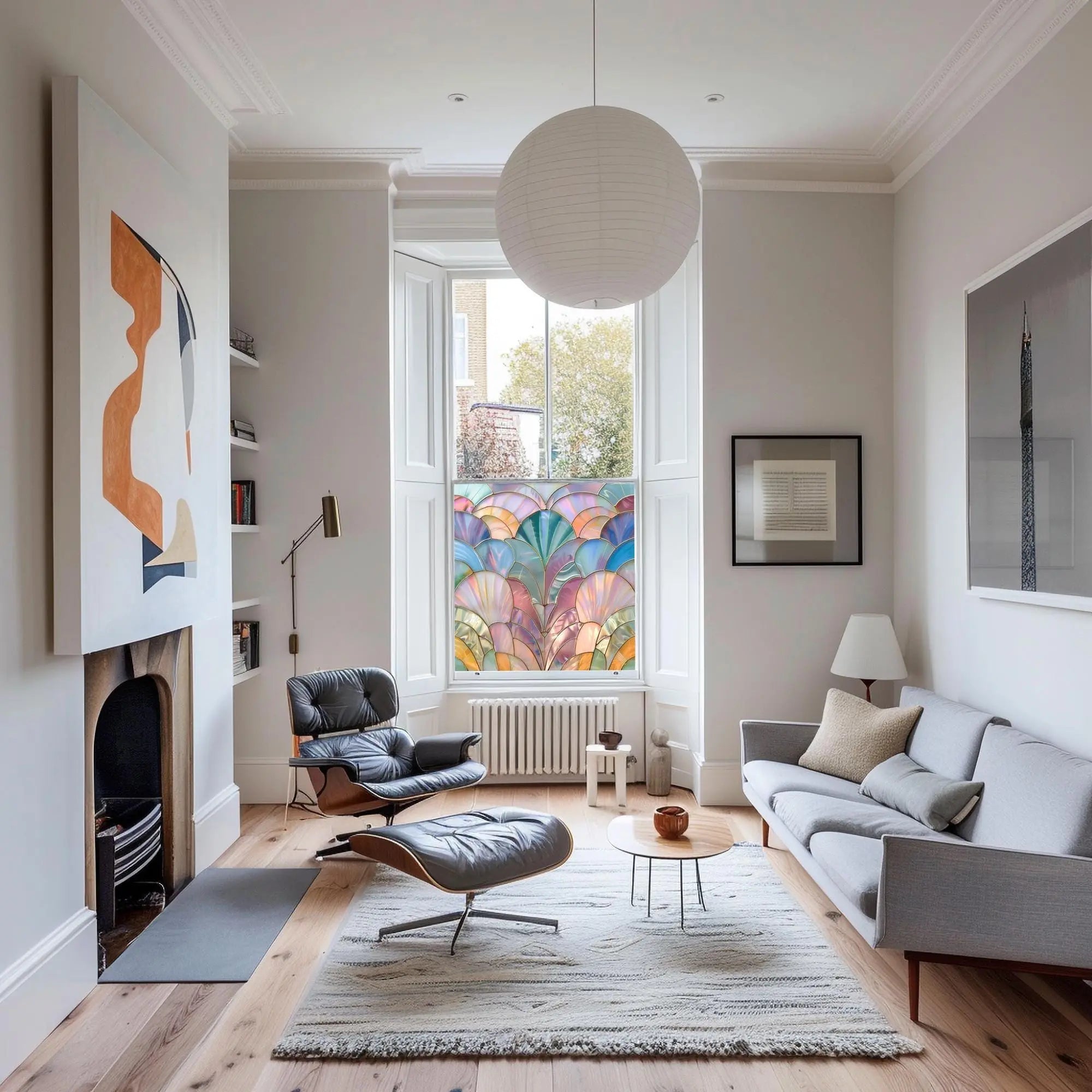 Antequera Art Deco Window Film For Privacy Creative Windows