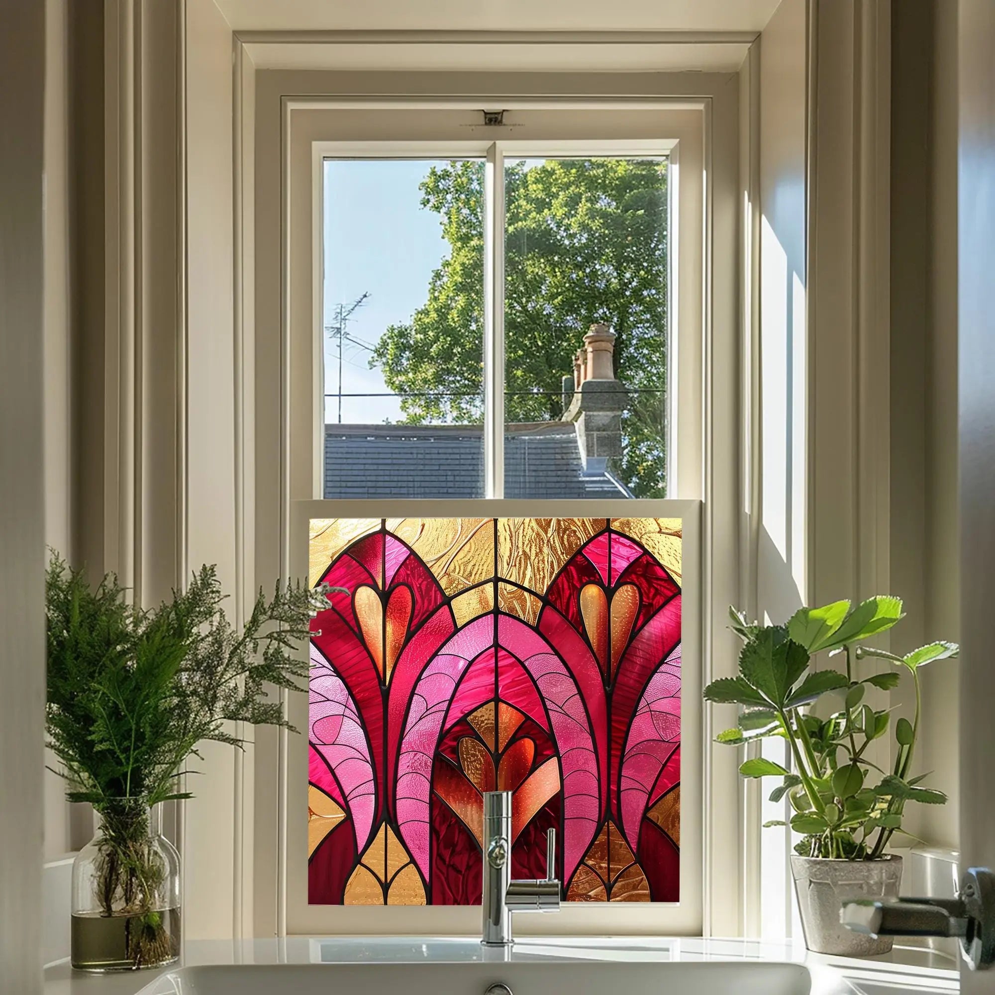 Novoli Stained Glass Privacy Window Film Creative Windows