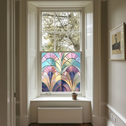 Serole Stained Glass Privacy Window Film Creative Windows