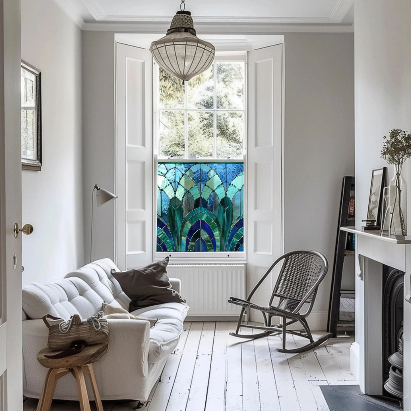 Aprilia Stained Glass Privacy Window Film Creative Windows