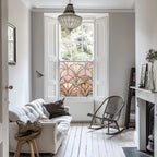 Aradeo Stained Glass Privacy Window Film Creative Windows