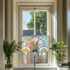 Mergozzo Stained Glass Window Film For Privacy Creative Windows