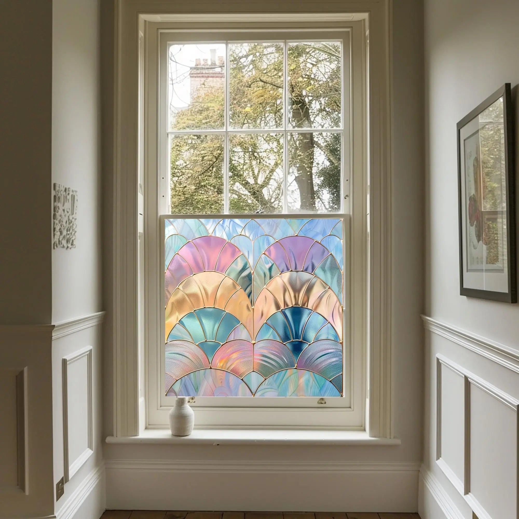 Getxo Stained Glass Privacy Window Film Creative Windows