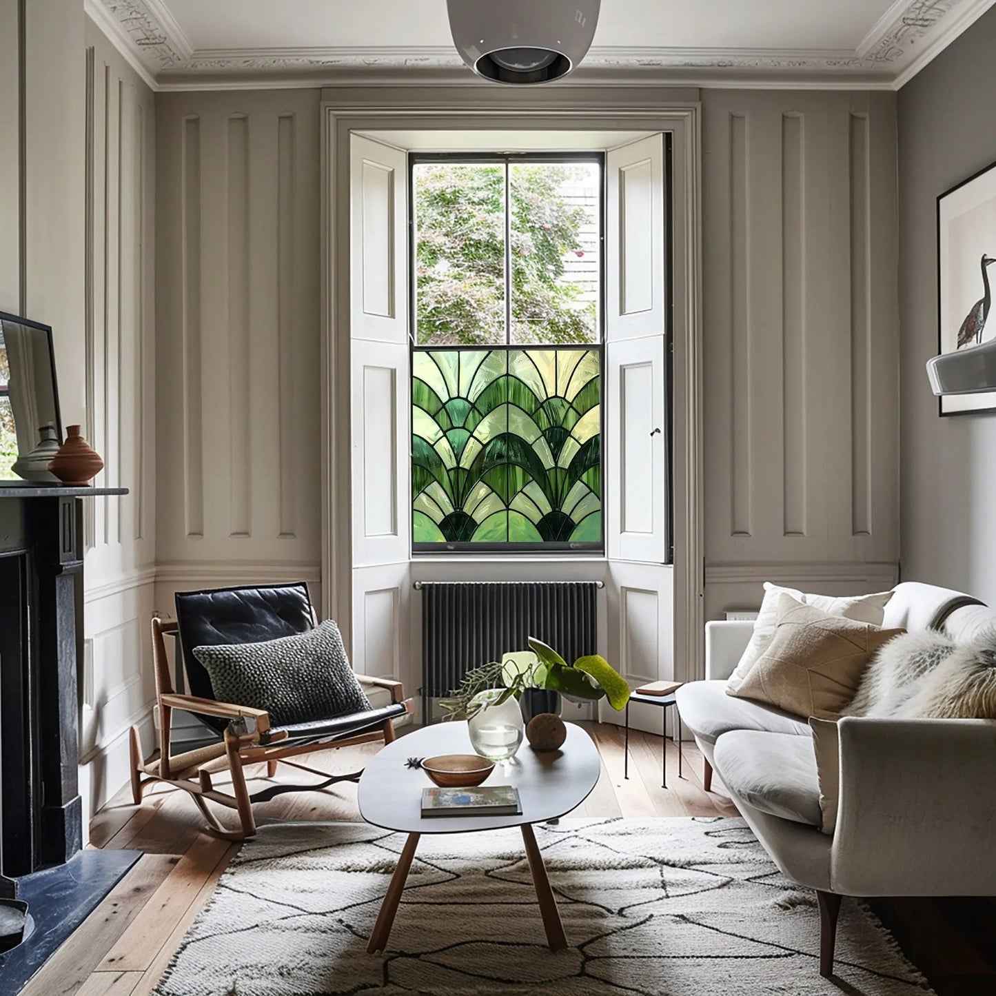 Algua Stained Glass Privacy Window Film Creative Windows