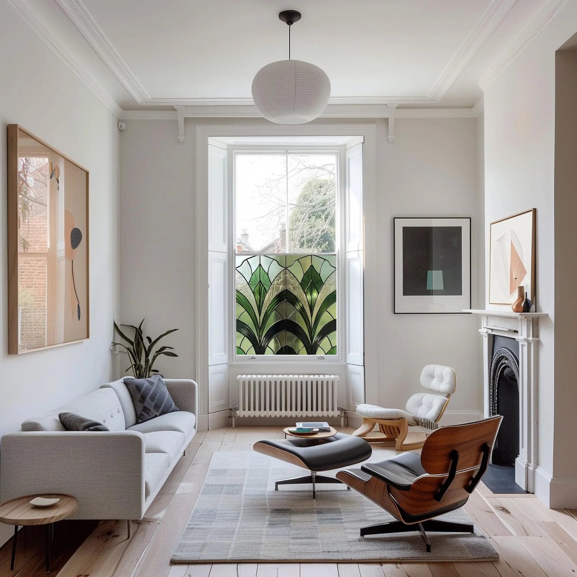 Arre Privacy Stained Glass Window Film Creative Windows