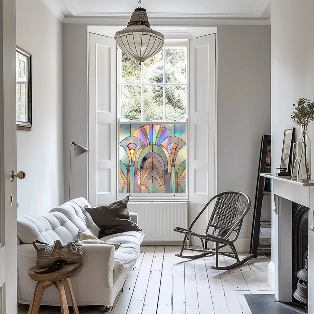 Irun Stained Glass Privacy Window Film Creative Windows