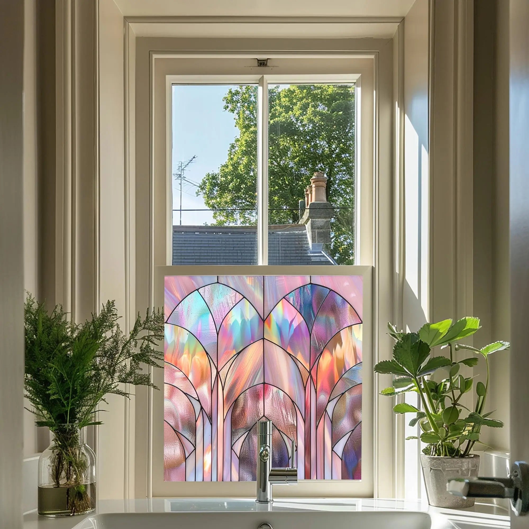 Azeglio Privacy Stained Glass Window Film Creative Windows