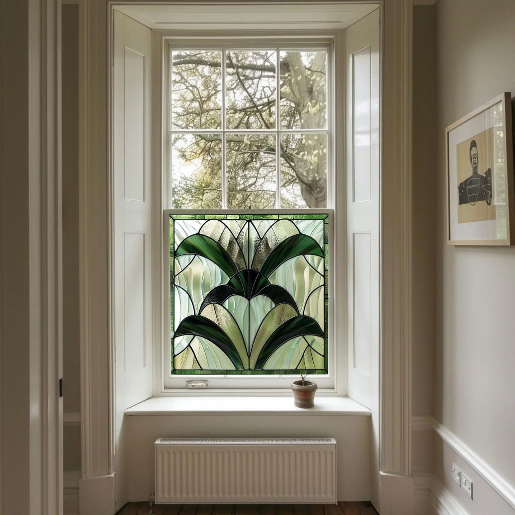 Sutrio Privacy Stained Glass Window Film Creative Windows