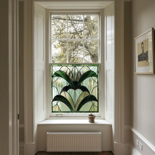 Sutrio Privacy Stained Glass Window Film Creative Windows