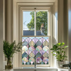 Nucetto Stained Glass Privacy Window Film: A Touch of Elegance Creative Windows