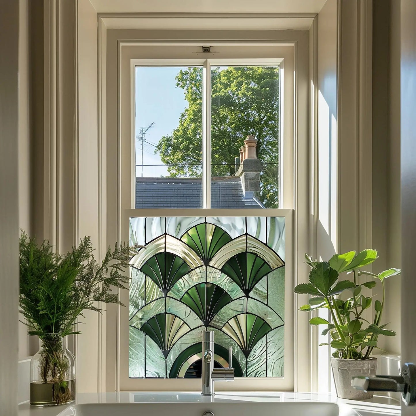 Arborea Stained Glass Privacy Window Film Creative Windows