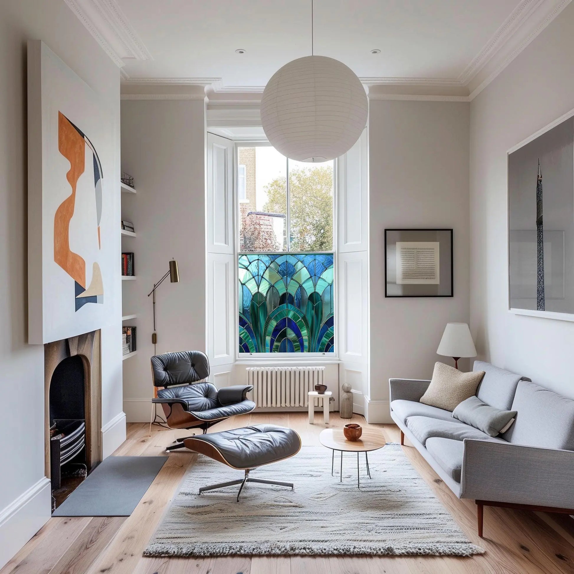 Aprilia Stained Glass Privacy Window Film Creative Windows