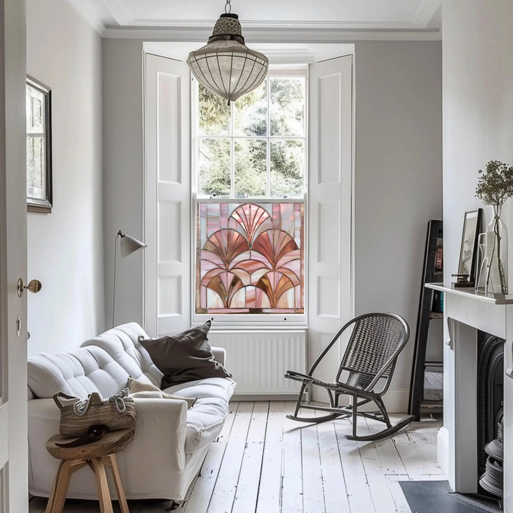 Onore Stained Glass Privacy Window Film Creative Windows