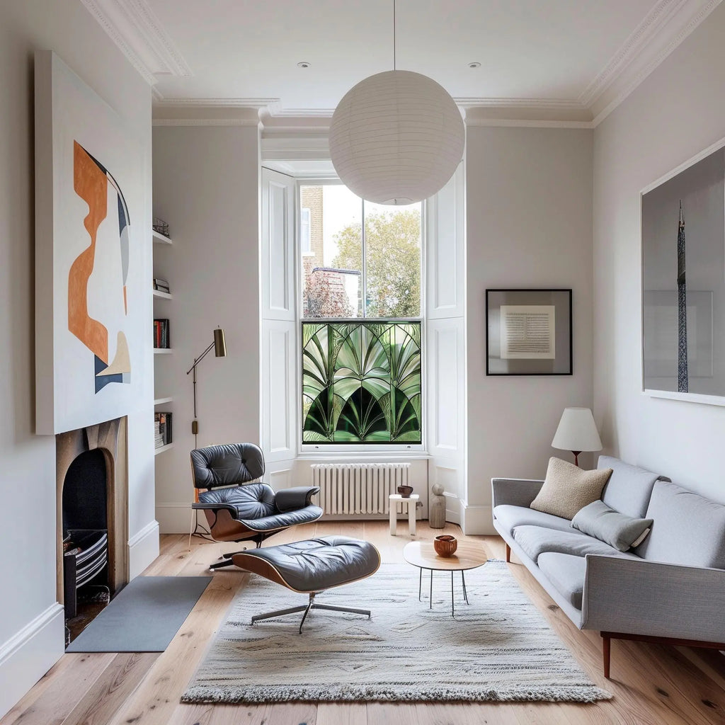 Nespolo Privacy Stained Glass Window Film Creative Windows