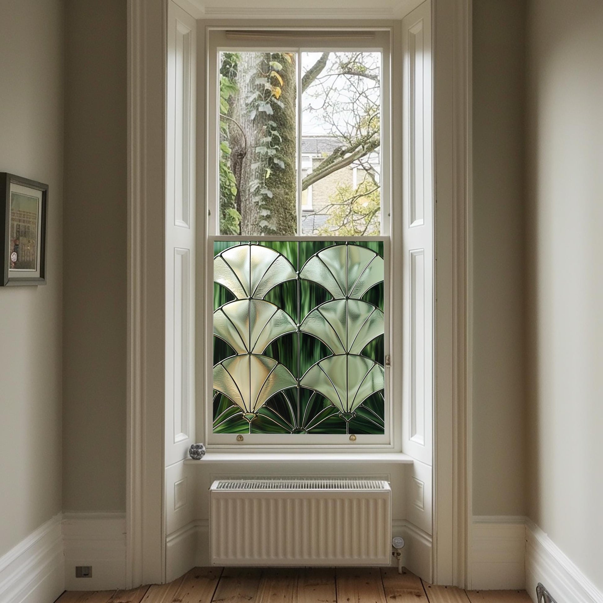 Privacy Window Film, Privacy Window Film Green, Privacy Window Film Stained Glass, Window Film Privacy, Window Film For Bathroom Creative Windows