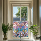 Valdaone Privacy Stained Glass Window Film Creative Windows