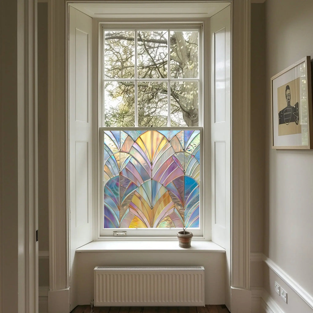 Turi Privacy Stained Glass Window Film Creative Windows
