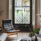 Gussola Privacy Frosted Window Film Border Creative Windows