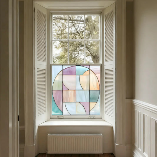 Cornaredo Stained Glass Privacy Window Film Creative Windows