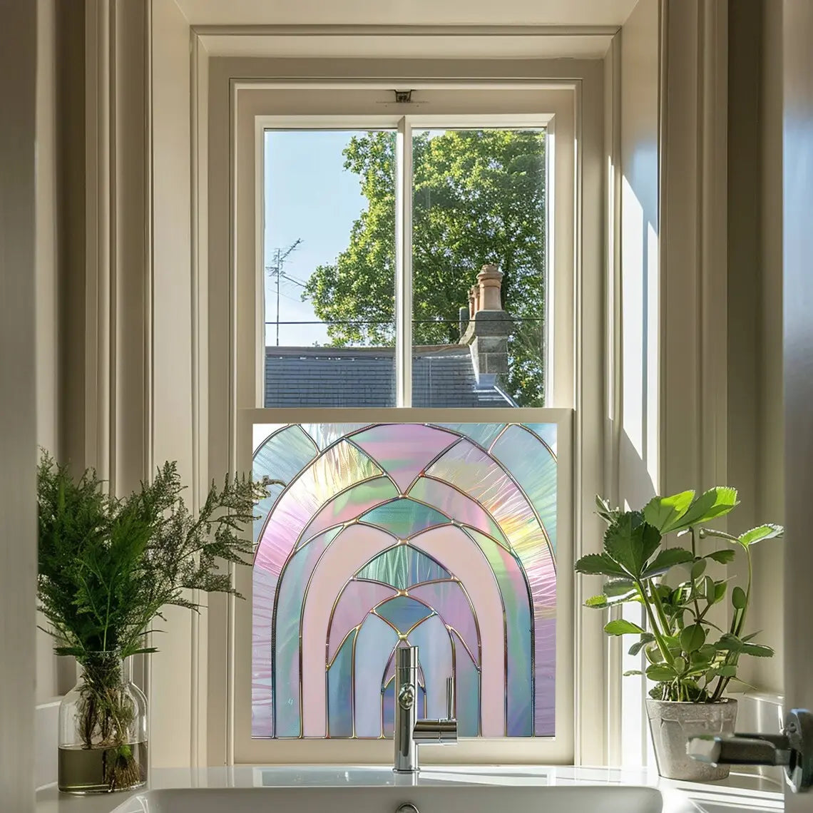 Badesi Stained Glass Window Film Creative Windows