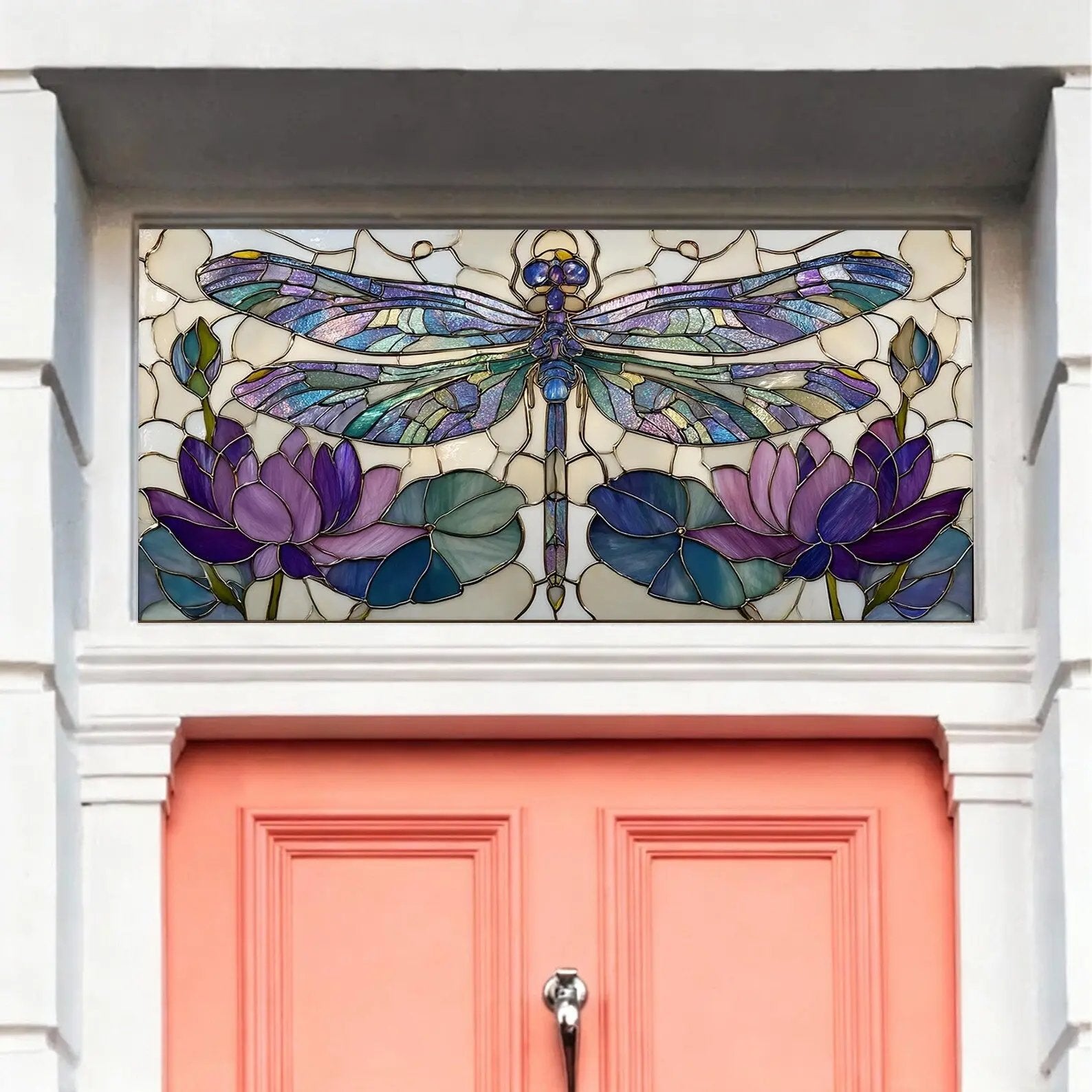 Cunevo Decorative Transom Window Film Creative Windows