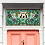 Curino Victorian Style Floral Transom Window Film Creative Windows