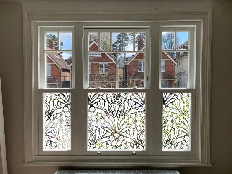 Cosenza Art Nouveau Patterned Window Film Creative Windows