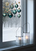 Bring the Magic Home with Double-Sided Reusable Enchanting Christmas Double-Sided Reusable Bauble Window Sticker Set, Christmas Window Decal Creative Windows