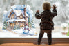 Christmas Window Decal, Christmas Window Stickers, Christmas Window, Christmas Window Decorations, Christmas Window Christmas Scene Creative Windows
