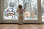Christmas Window Decal, Christmas Window Stickers, Christmas Window, Christmas Window Decorations, Christmas Window Christmas Scene Creative Windows