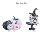 Reusable Gothic Halloween Window Decals: Double-Sided Spooky Clings Creative Windows