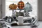 Pumpkin window Decals, Halloween window stickers, Halloween Window Decorations, Autumn window clings, Reusable Pumpkin Stickers Creative Windows