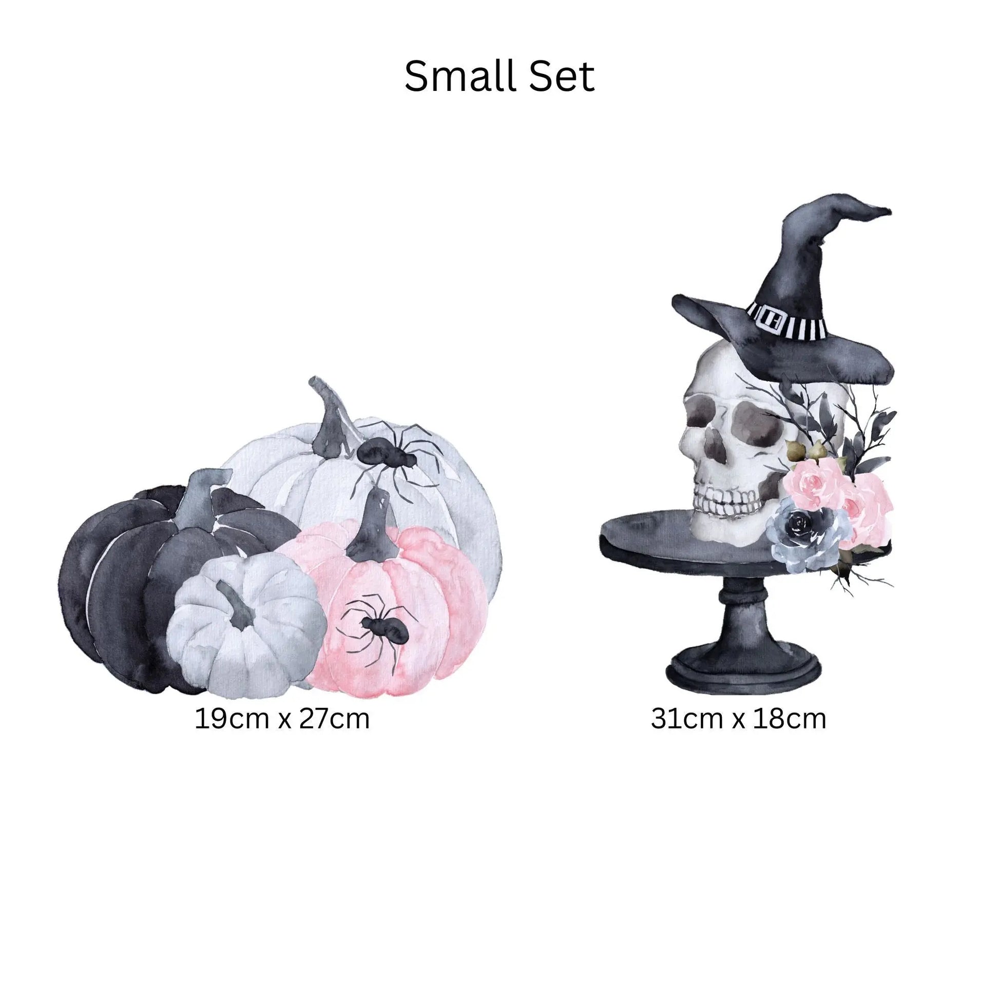 Reusable Gothic Halloween Window Decals: Double-Sided Spooky Clings Creative Windows