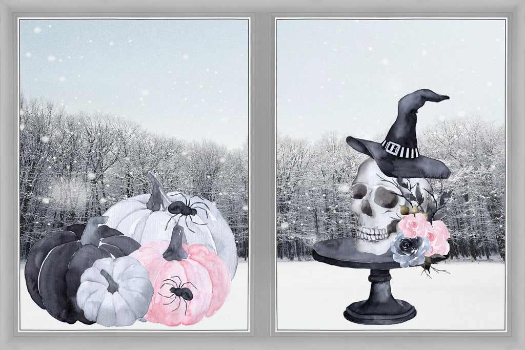 Reusable Gothic Halloween Window Decals: Double-Sided Spooky Clings Creative Windows