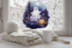 Halloween Window Stickers, Double-Sided Reusable Halloween Window Stickers, Halloween Window Decals, Halloween Window Decorations, Ghosts Creative Windows