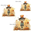 Halloween Window Stickers, Double-Sided Reusable Halloween Window Stickers, Halloween Window Decals, Halloween Window Decorations, Halloween Creative Windows