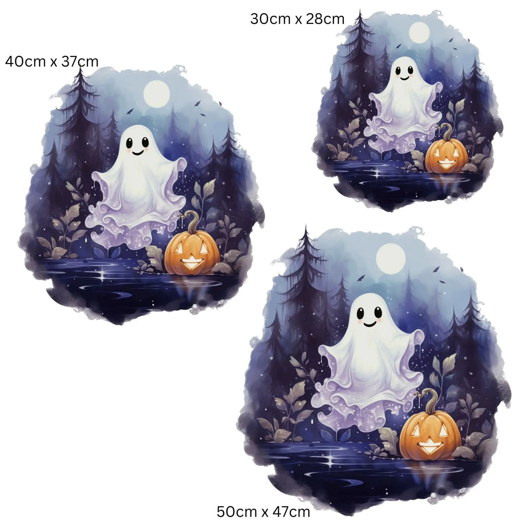 Halloween Window Stickers, Double-Sided Reusable Halloween Window Stickers, Halloween Window Decals, Halloween Window Decorations, Ghosts Creative Windows